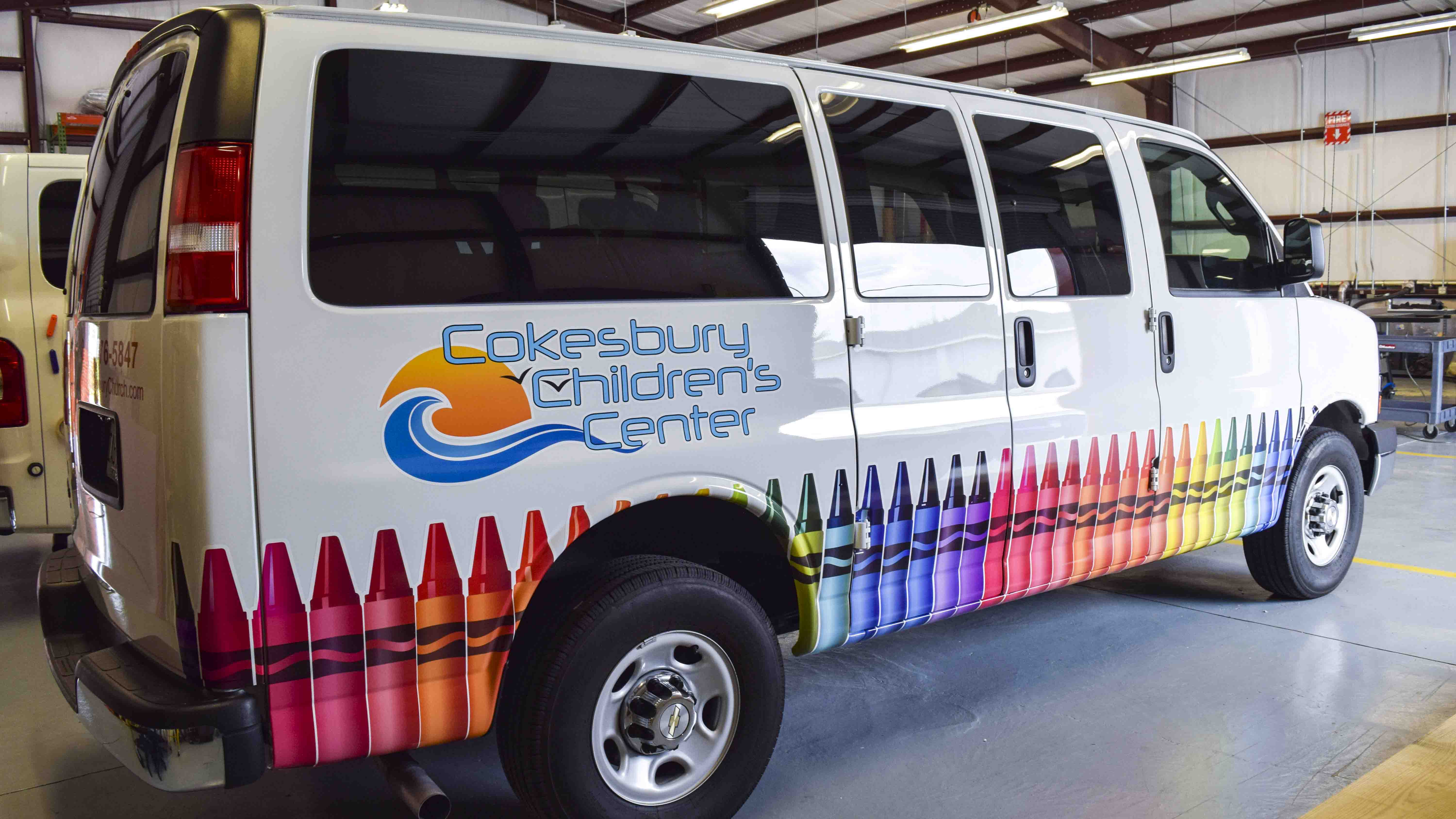 Pensacola Sign Vehicle Graphics - Graphics for Cokesbury Children's Center Van