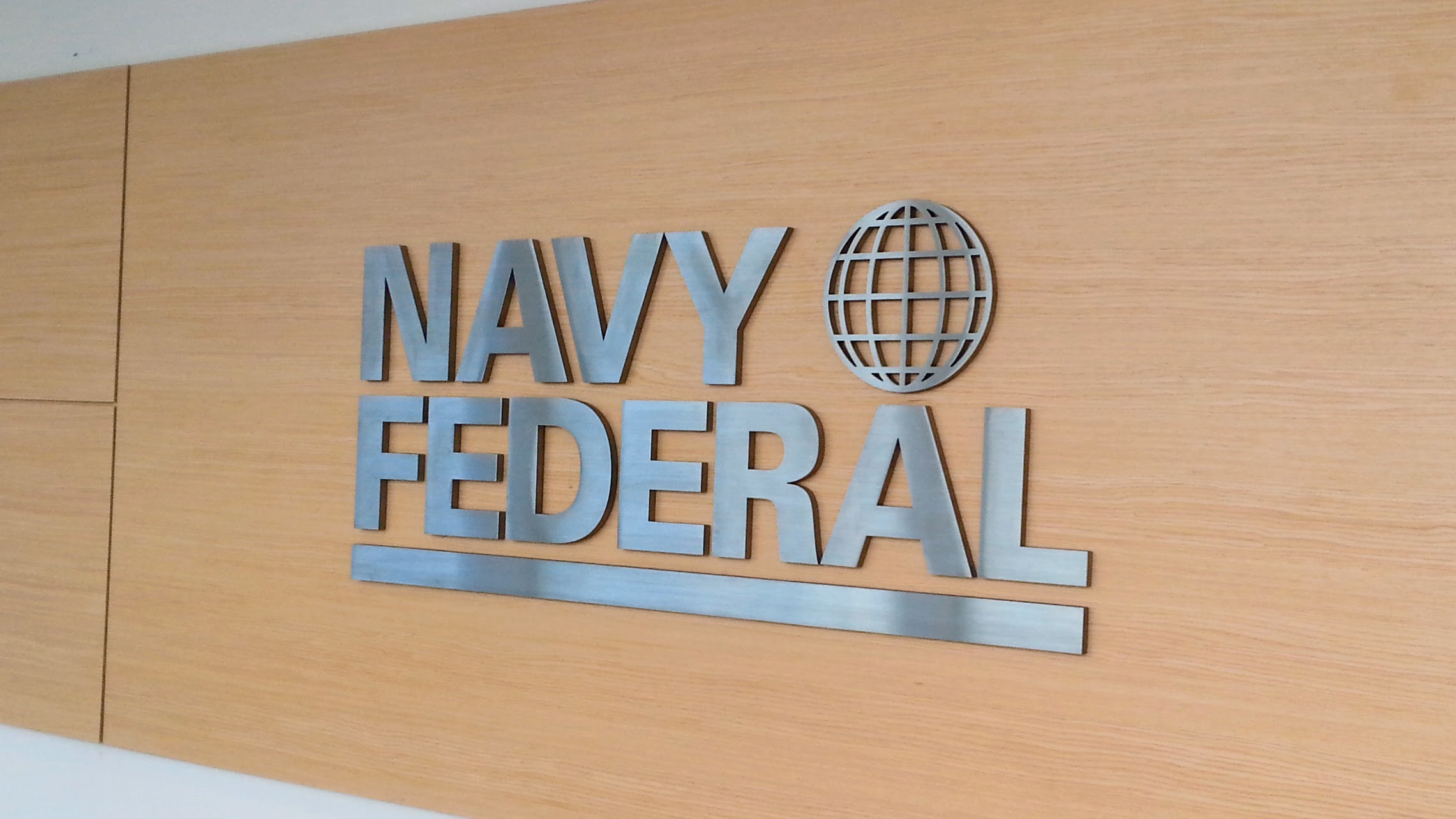 Architectural signage for Navy Federal by Pensacola Sign
