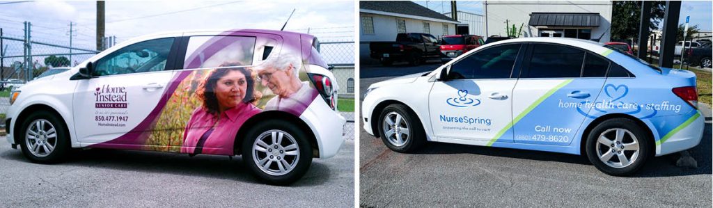 Vehicle graphics by Pensacola Sign