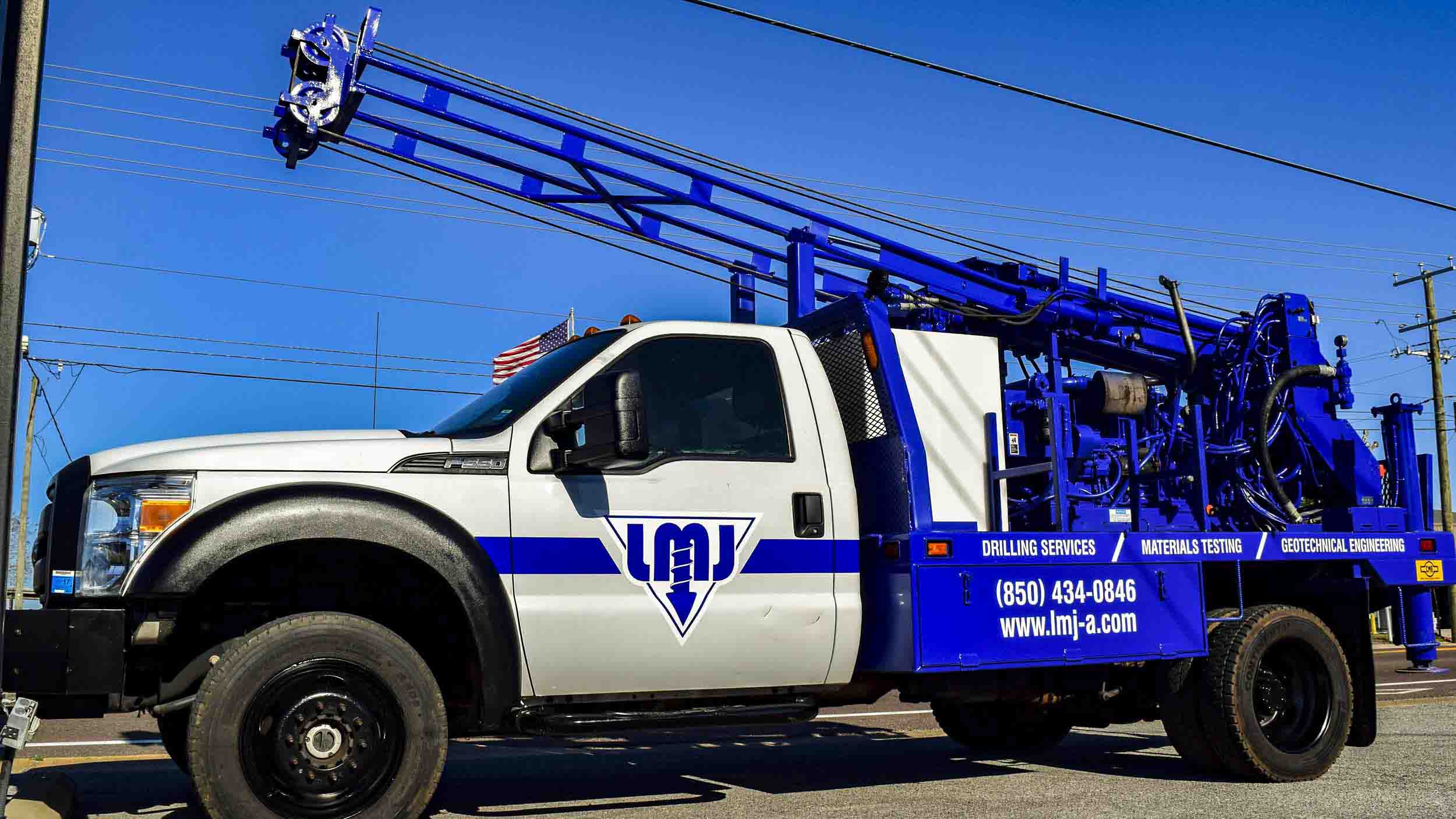 Pensacola Sign Vehicle Graphics - Graphics for LMJ Engineering Truck