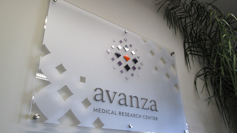 Avanza interior corporate identity signage by Pensacola Sign