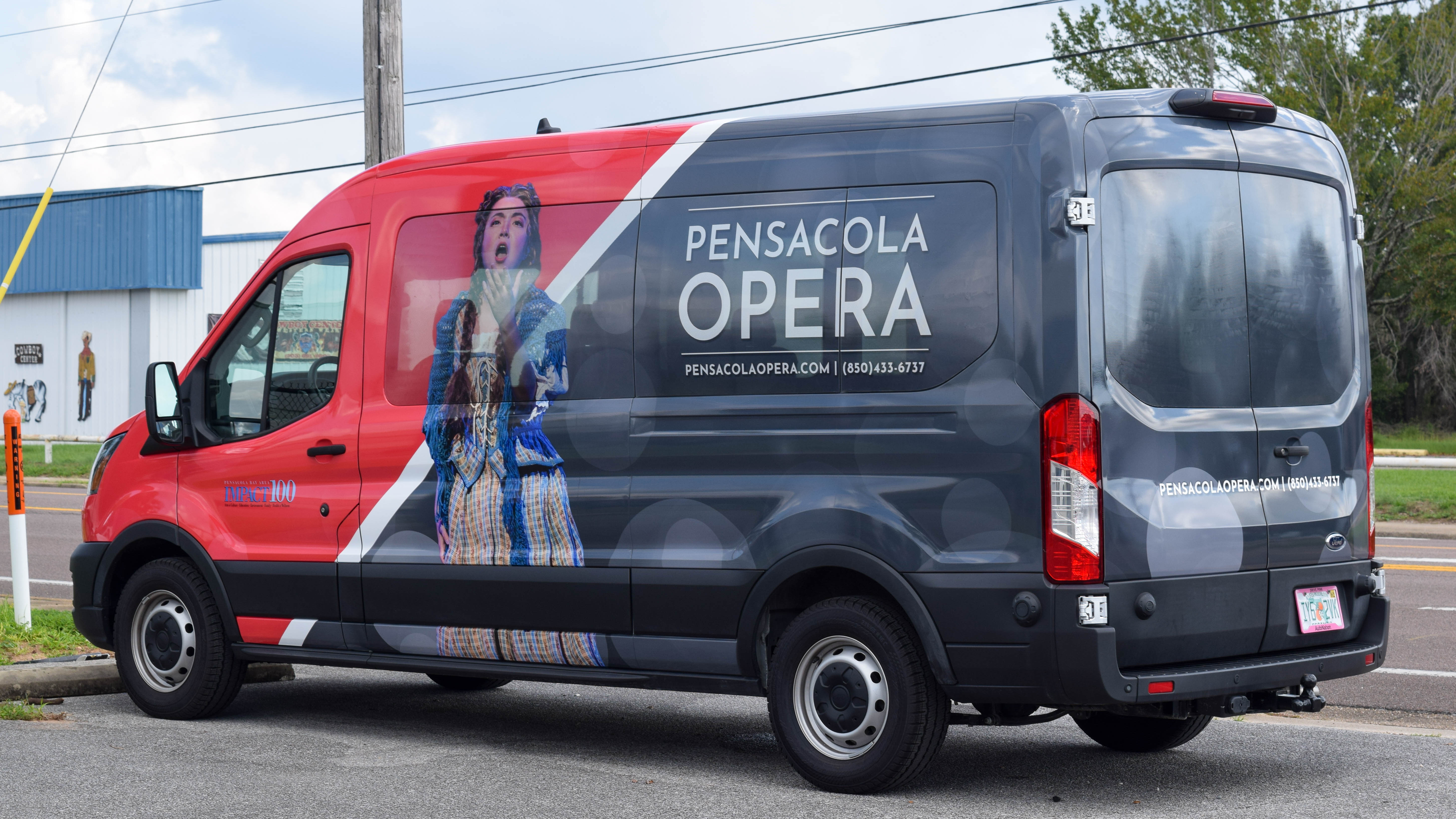 Van Wrap for Pensacola Opera by Pensacola Sign & Graphics