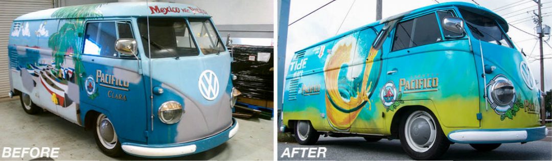 VW Bus Wrap