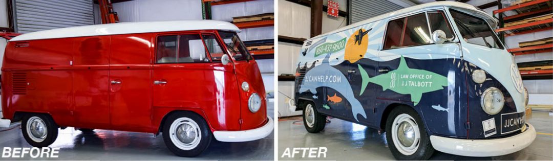 VW Bus Wrap