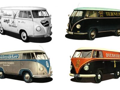 406Transported Through History With A VW Bus Wrap